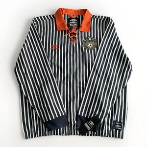Size XL - Umbro x Famous Nobody’s - Striped Rugby Shirt - New With Tags